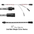 Picture of XK Glow Single Color 8in Flex Strip Single Color RED - 2nd Gen