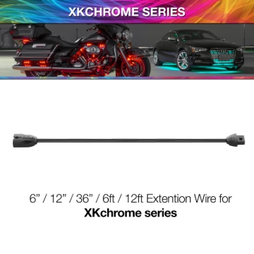 Picture of XK Glow 6 Inch - 4 Pin Extension Wire for XKchrome & 7 Color Series
