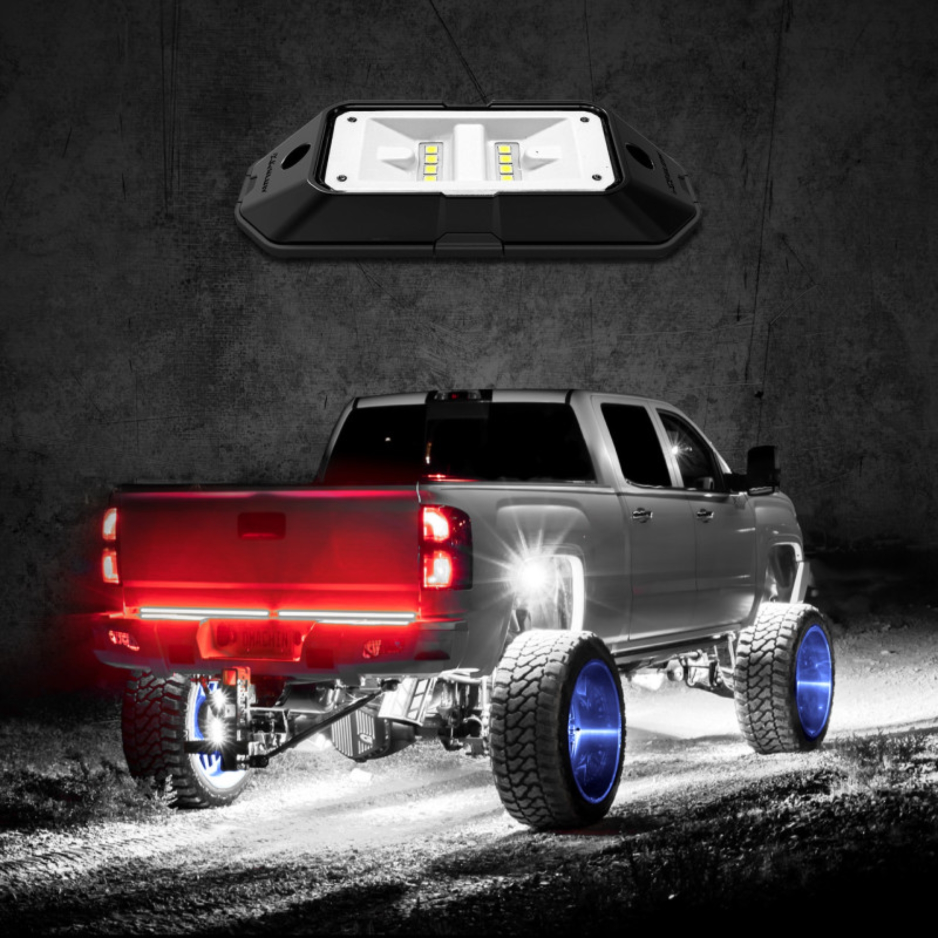 Picture of XK Glow White Rock Light Advanced Kit 12pc