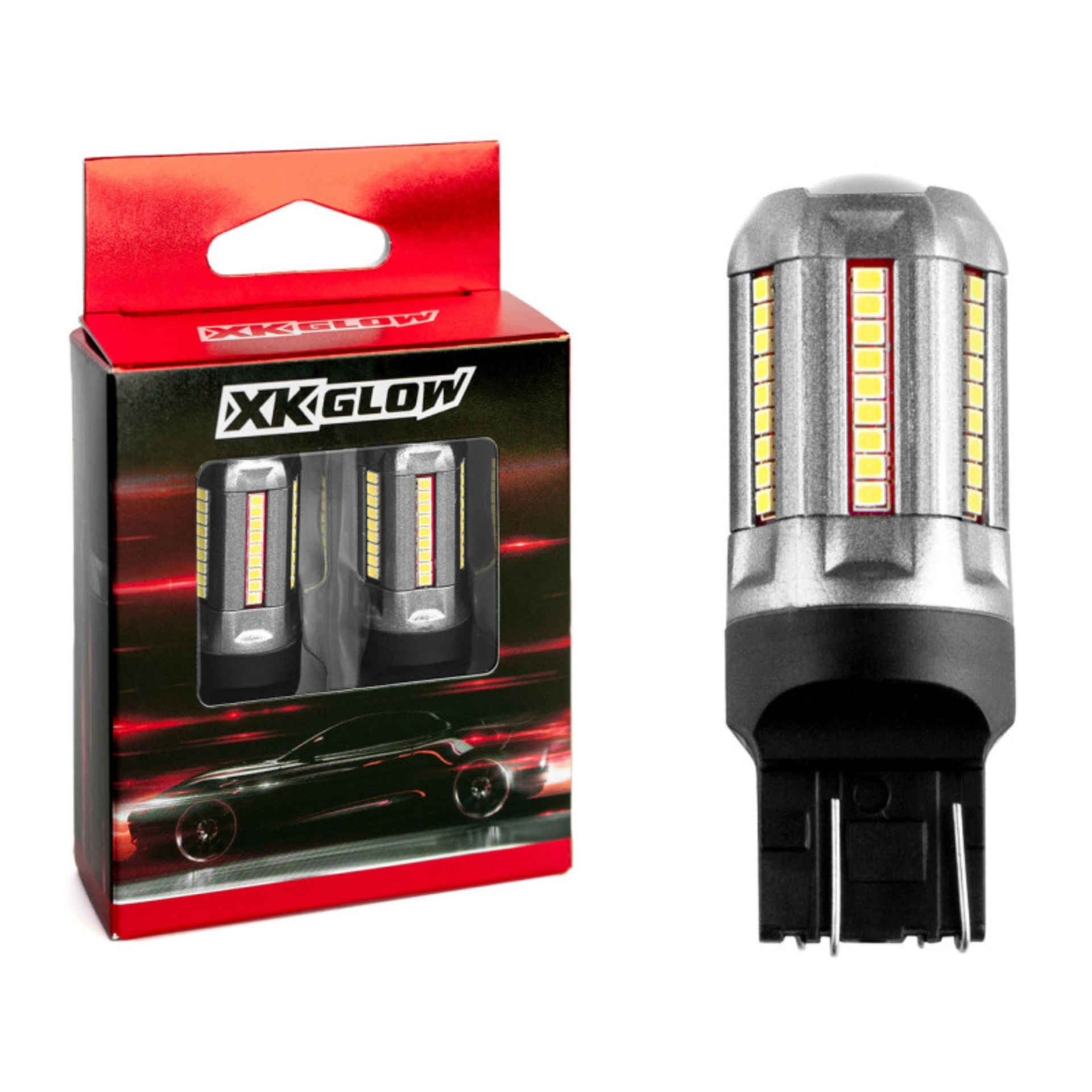 Picture of XK Glow 2pc White 7440 Auto Bulb