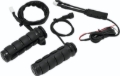 Picture of Kuryakyn Heated ISO Grips Throttle-By-Wire Gloss Black