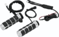Picture of Kuryakyn Heated ISO Grips Throttle-By-Wire Chrome