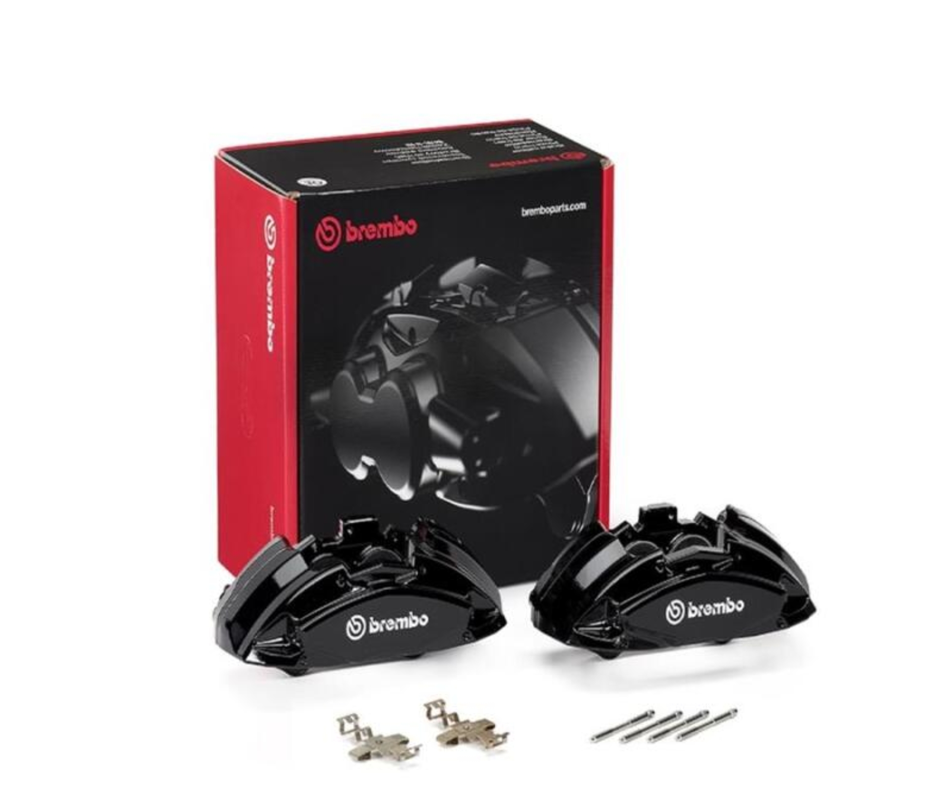 Picture of Brembo OE 2020 Mercedes-Benz E53 AMG/E63 AMG S/17 E300 Hydraulic Front X-Style Brake Calipers - Blk