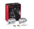 Picture of Brembo OE BMW 16-21 M2/17-18 M3/17-20 M4/14-16 M235i Hydraulic Front X-Style Brake Calipers - Silver