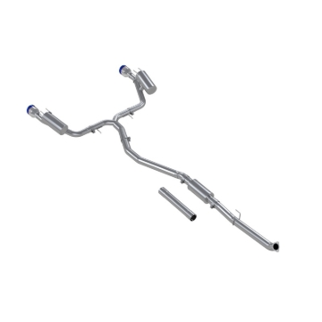 Picture of MBRP 22-24 Honda Civic SI 1.5L T304 SS 3in Cat-Back Exhaust 2.5in Dual Split Rear w/ Burnt End Tips