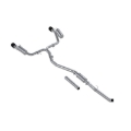 Picture of MBRP 22-24 Honda Civic SI 1.5L T304 SS 3in Cat-Back Exhaust 2.5in Dual Split Rear w/ CF Tips