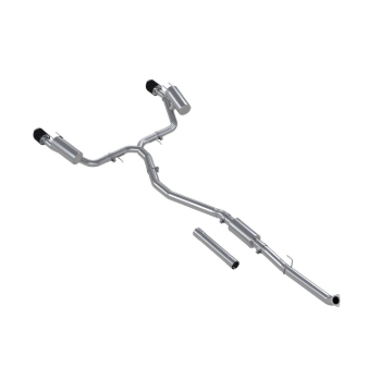 Picture of MBRP 22-24 Honda Civic SI 1.5L T304 SS 3in Cat-Back Exhaust 2.5in Dual Split Rear w/ CF Tips