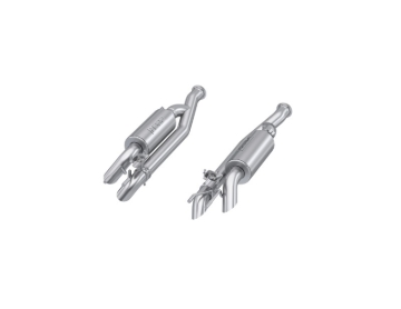 Picture of MBRP 19-23 Mercedes-Benz G63 4.0TT V8 T304 SS 2.5in Pre-Axle Cat-Back Exhaust Dual Split Quad Side