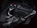 Picture of AWE 2024 Ford Mustang Dark Horse S650 RWD Track Edition Cat-Back Exhaust w/ Quad Chrome Silver Tips