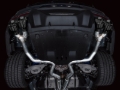 Picture of AWE 2024 Ford Mustang Dark Horse S650 RWD Track Edition Cat-Back Exhaust w/ Quad Diamond Black Tips