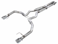 Picture of AWE 2024 Ford Mustang GT Fastback S650 RWD Track Edition Cat-Back Exhaust w/ Dual Chrome Silver Tips