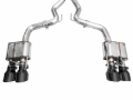 Picture of AWE 2024 Ford Mustang GT Fastback S650 RWD SwitchPath Cat-Back Exhaust w/ Quad Diamond Black Tips