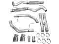 Picture of AWE 2024 Ford Mustang GT Fastback S650 RWD Track Edition Cat-Back Exhaust w/ Dual Chrome Silver Tips
