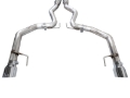 Picture of AWE 2024 Ford Mustang GT Fastback S650 RWD Track Edition Cat-Back Exhaust w/ Dual Chrome Silver Tips