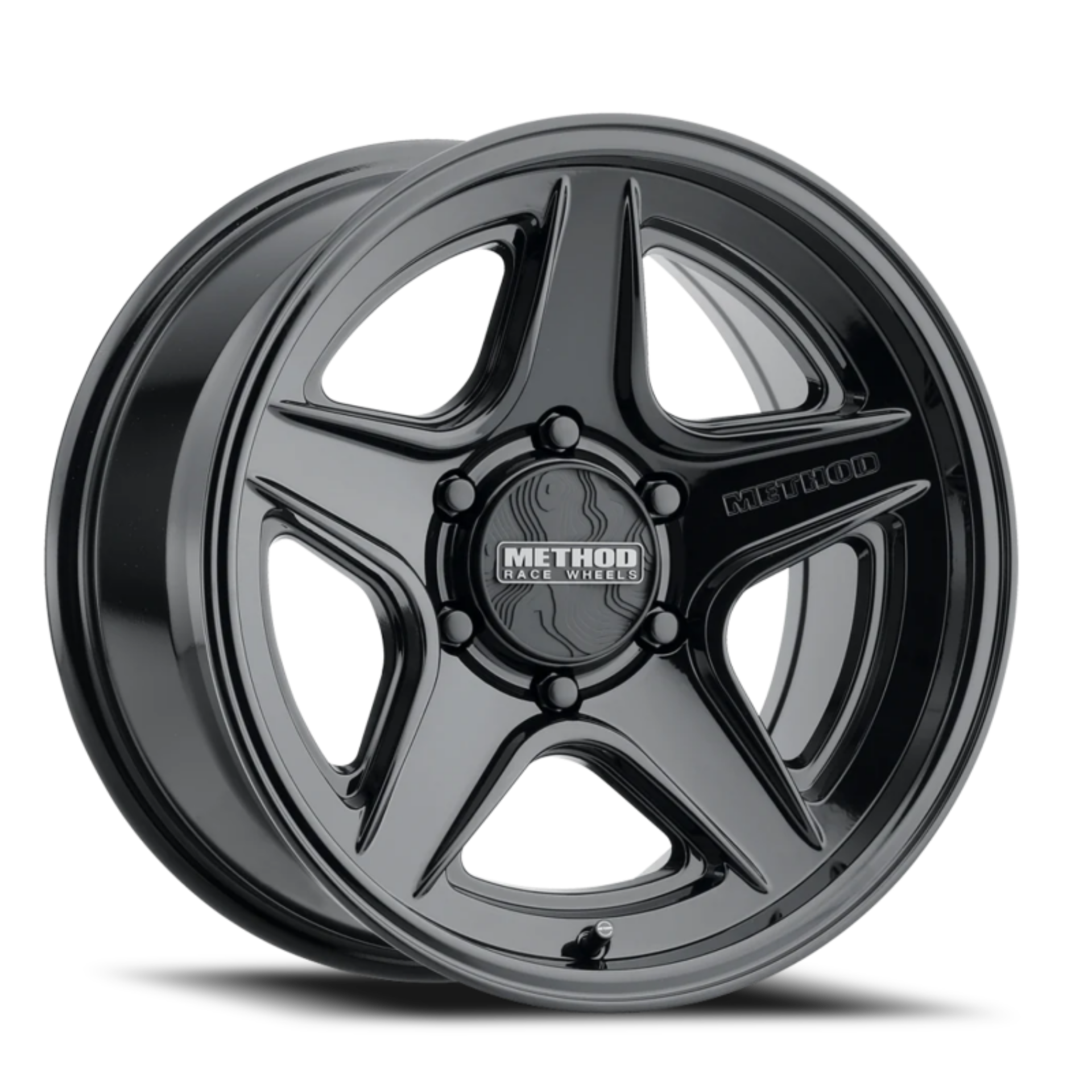 Picture of Method MR319 17x8.5 -0mm Offset 6x135 BP 87mm CB Gloss Black Wheel