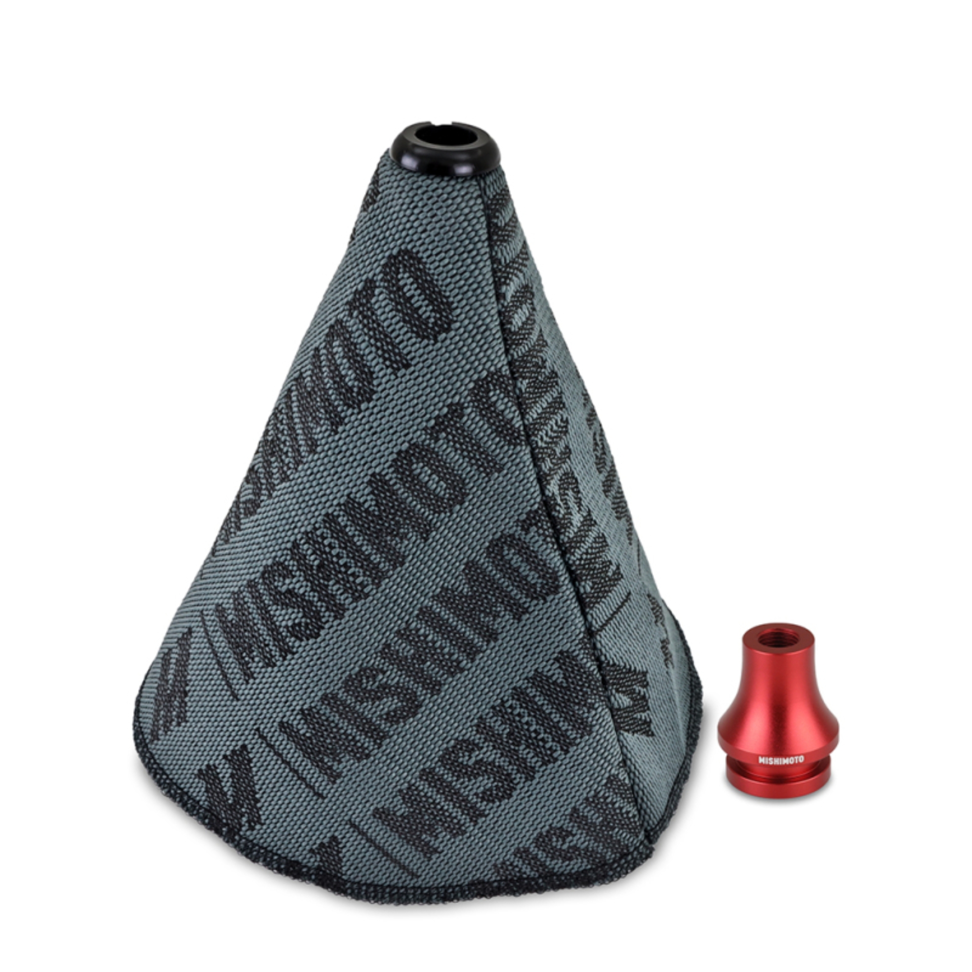 Picture of Mishimoto Shift Boot Cover + Retainer/Adapter Bundle M12x1.25 Red