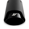 Picture of Mishimoto Carbon Fiber Muffler Tip 2.5in Inlet 3.5in Outlet M Black