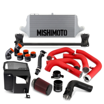 Picture of Mishimoto 2022+ WRX Intercooler Kit W/ Intake SL Core WRD Pipes