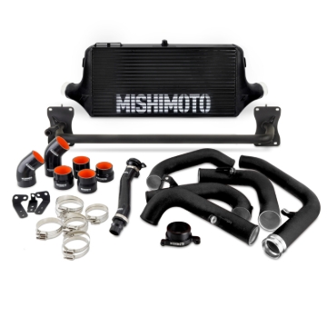 Picture of Mishimoto 2022+ WRX Front Mount Intercooler Kit BK Core MWBK Pipes