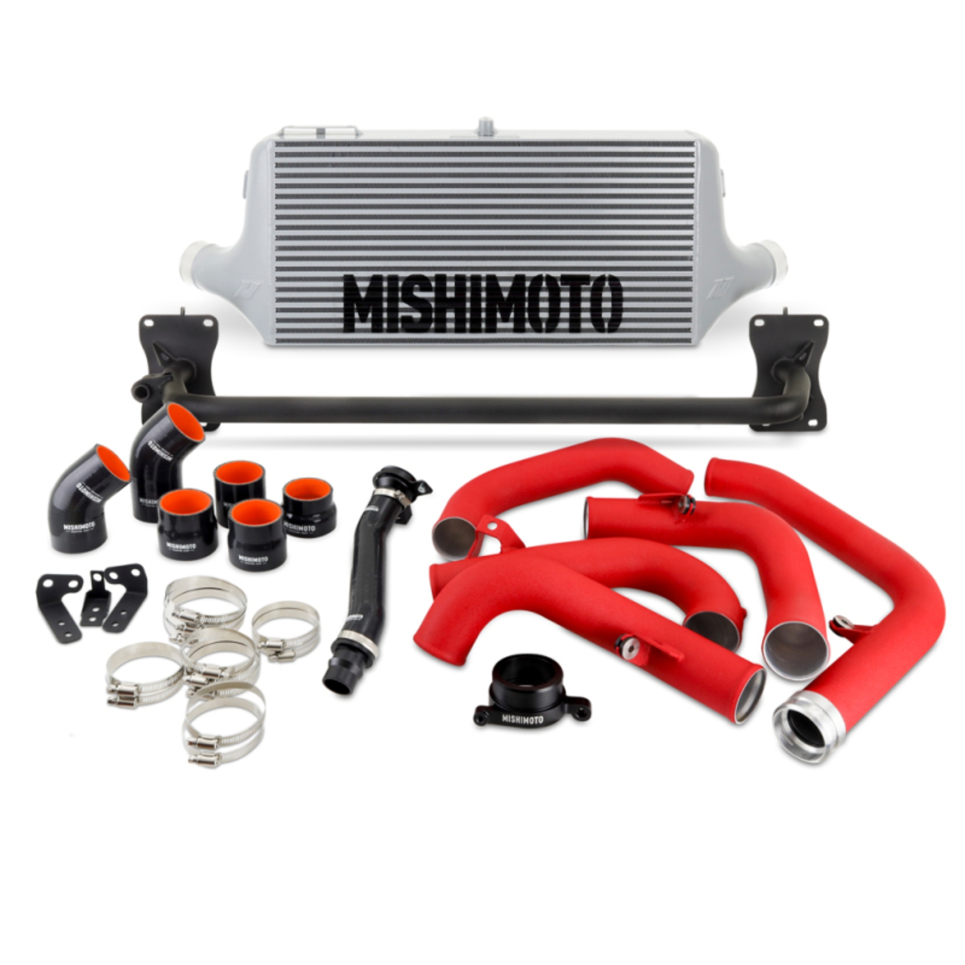Picture of Mishimoto 2022+ WRX Front Mount Intercooler Kit SL Core WRD Pipes