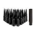 Picture of Mishimoto Mishimoto Steel Spiked Lug Nuts M14 x 1.5 24pc Set Black