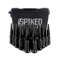 Picture of Mishimoto Mishimoto Steel Spiked Lug Nuts M14 x 1.5 24pc Set Black