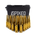 Picture of Mishimoto Mishimoto Steel Spiked Lug Nuts M14 x 1.5 24pc Set Gold