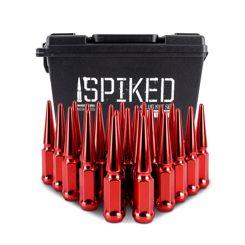 Picture of Mishimoto MM Lug Nuts-Steel - MMLG-SP1215-24RD