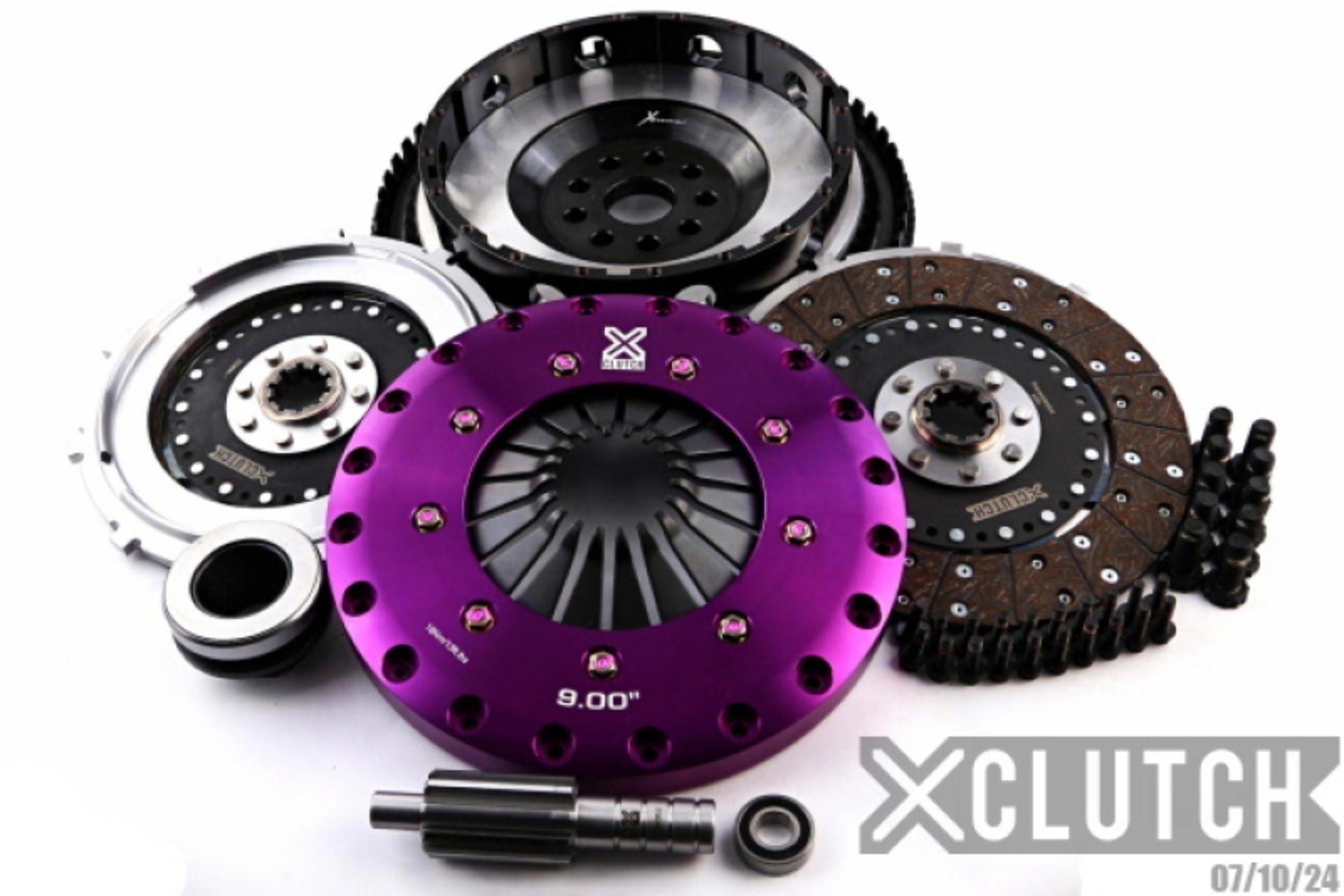 Picture of XClutch 00-03 BMW M5 Base 5.0L 9in Twin Solid Organic Clutch Kit