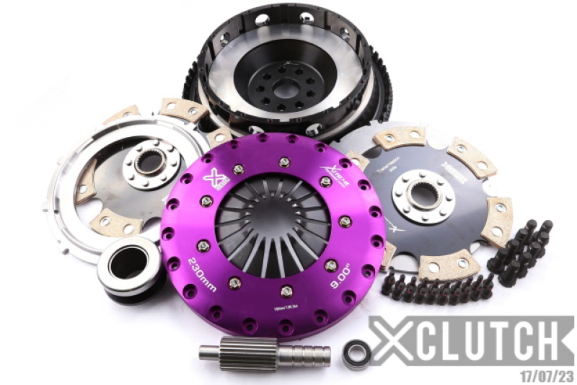 Picture of XClutch 08-13 BMW M3 Base 4.0L 9in Twin Solid Ceramic Clutch Kit