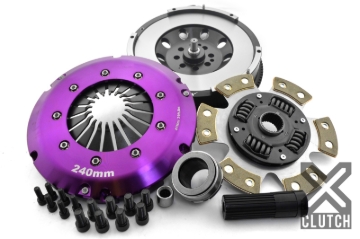 Picture of XClutch 07-10 BMW 335i Base 3.0L Stage 2R Extra HD Sprung Ceramic Clutch (8 Bolt/PB in Input Shaft)