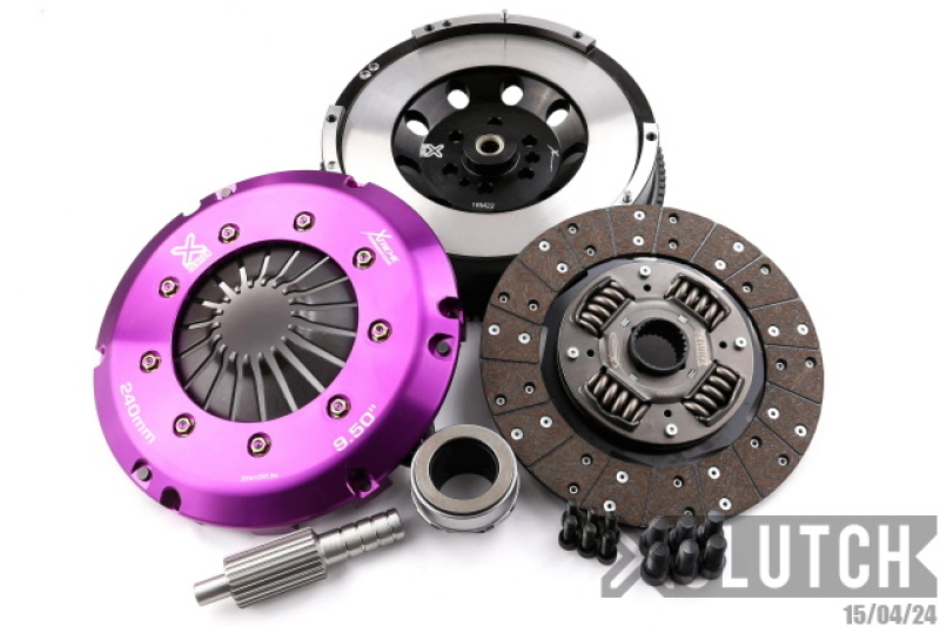 Picture of XClutch 2011 BMW 1 Series M Base 3.0L Stage 1 Sprung Organic Clutch Kit (6 Bolt/PB in Flywheel)