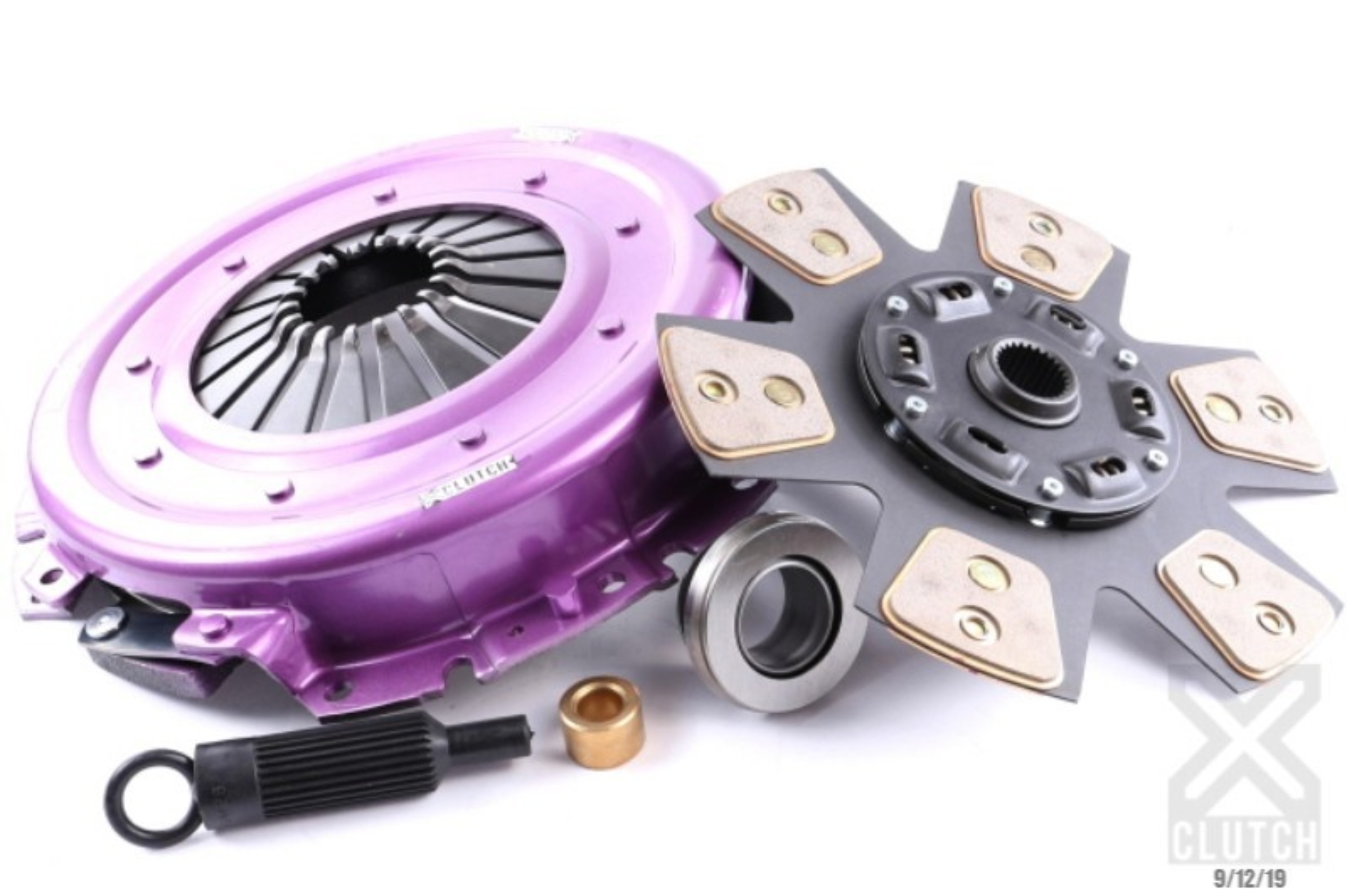 Picture of XClutch 70-72 Chevrolet Camaro Z28 6.6L Stage 2R Extra HD Sprung Ceramic Clutch Kit