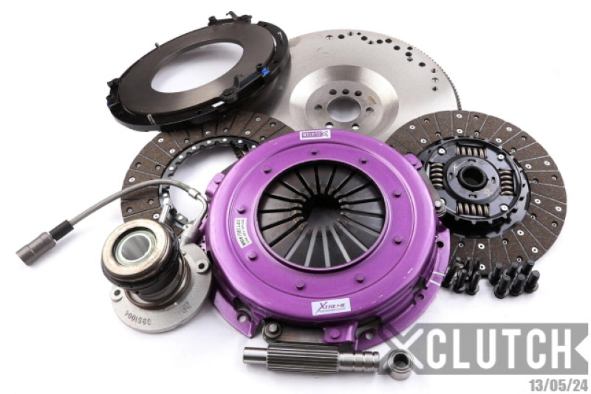 Picture of XClutch 97-04 Chevrolet Corvette Indy 500 Pace Car 5.7L 10.5in Twin Sprung Organic Clutch Kit