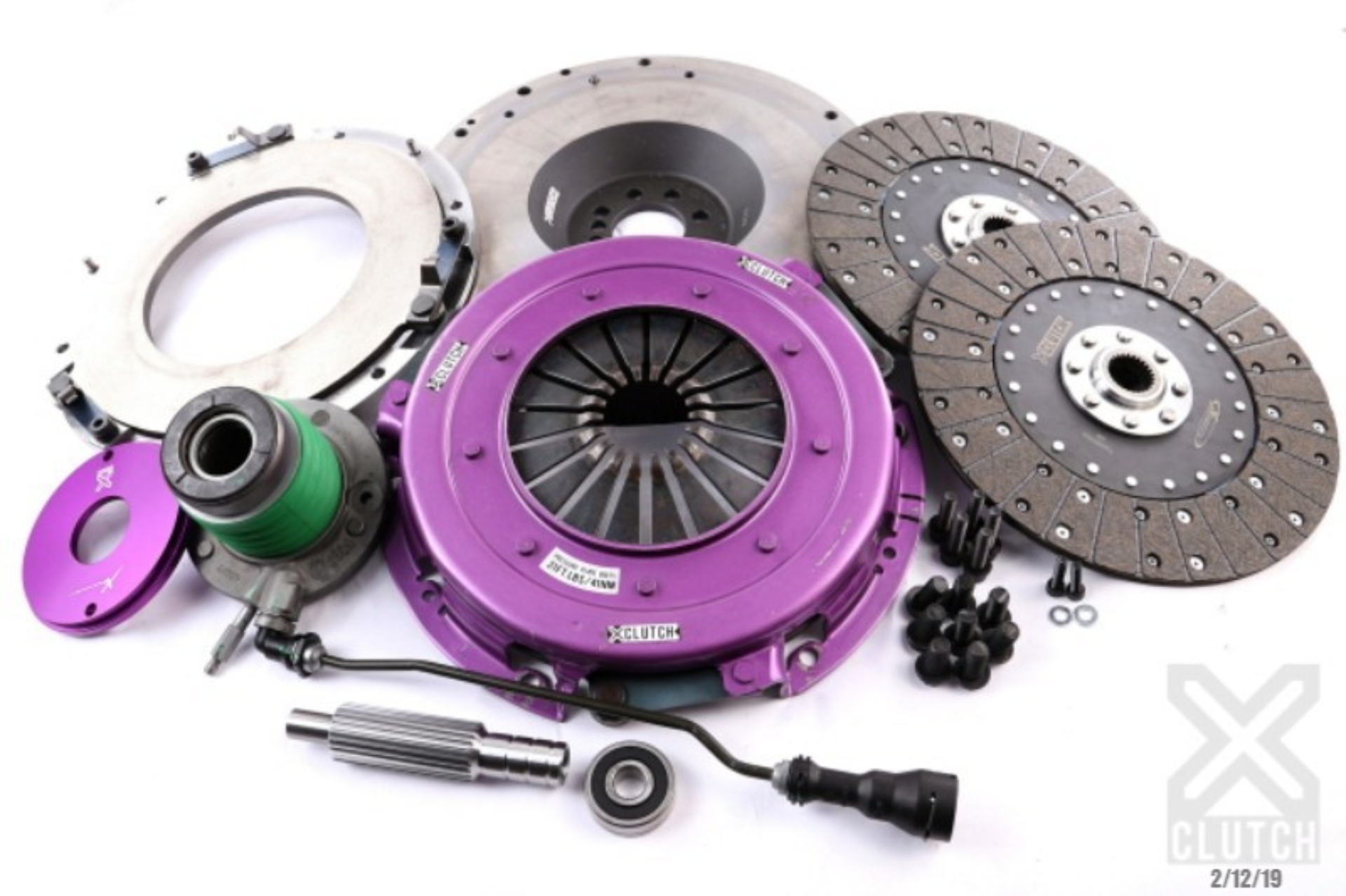 Picture of XClutch 14-19 Chevrolet Corvette 6.2L 10.5in Twin Solid Organic Clutch Kit