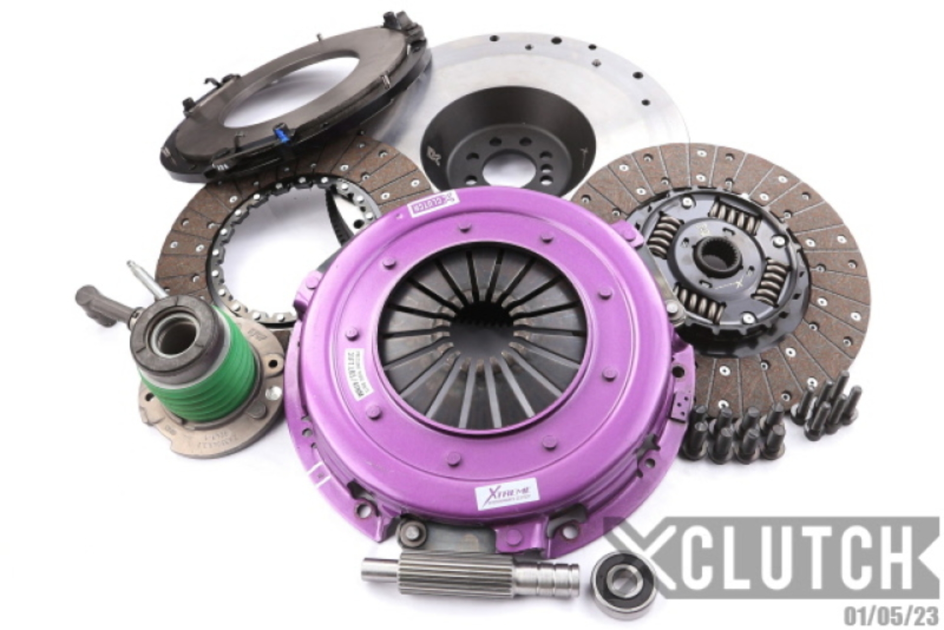 Picture of XCLUTCH XCL Clutch-10.5in Twin Sprung Organic Clutch Kits - XKCR27636-2A