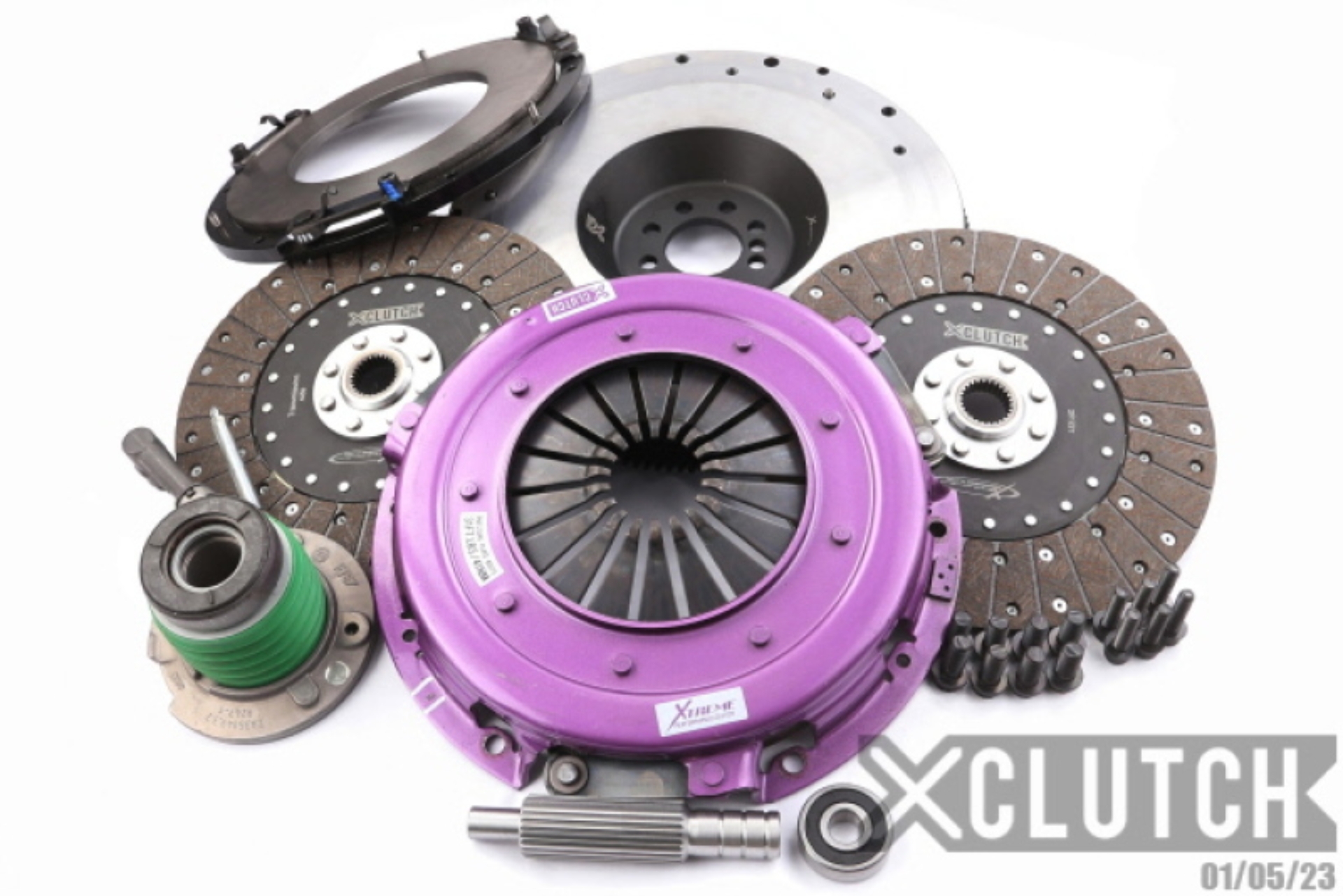 Picture of XClutch 16-24 Chevrolet Camaro 6.2L 10.5in Twin Solid Organic Clutch Kit