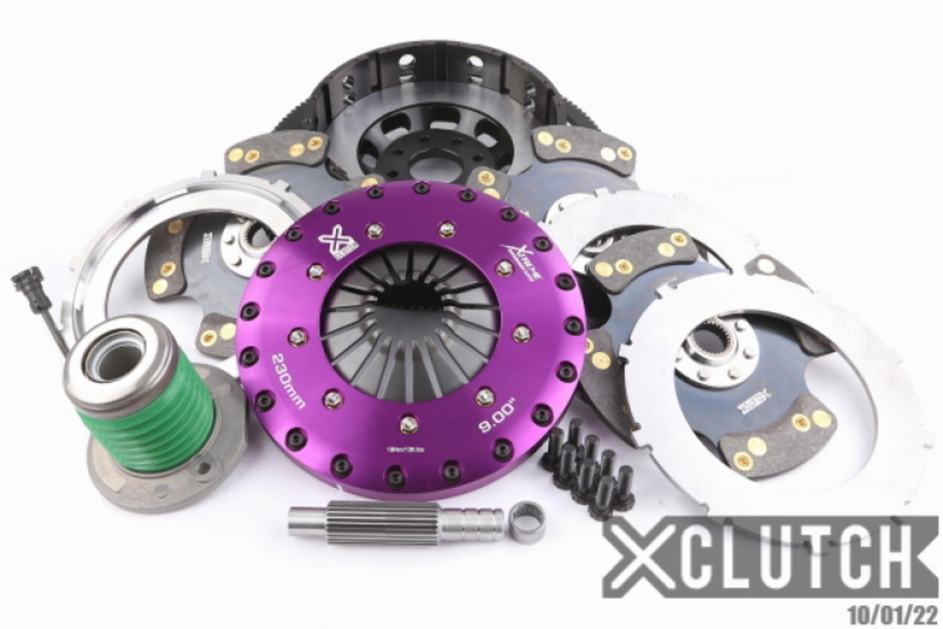 Picture of XClutch 15-17 Dodge Viper 8.4L 9in Triple Solid Carbon Clutch Kit