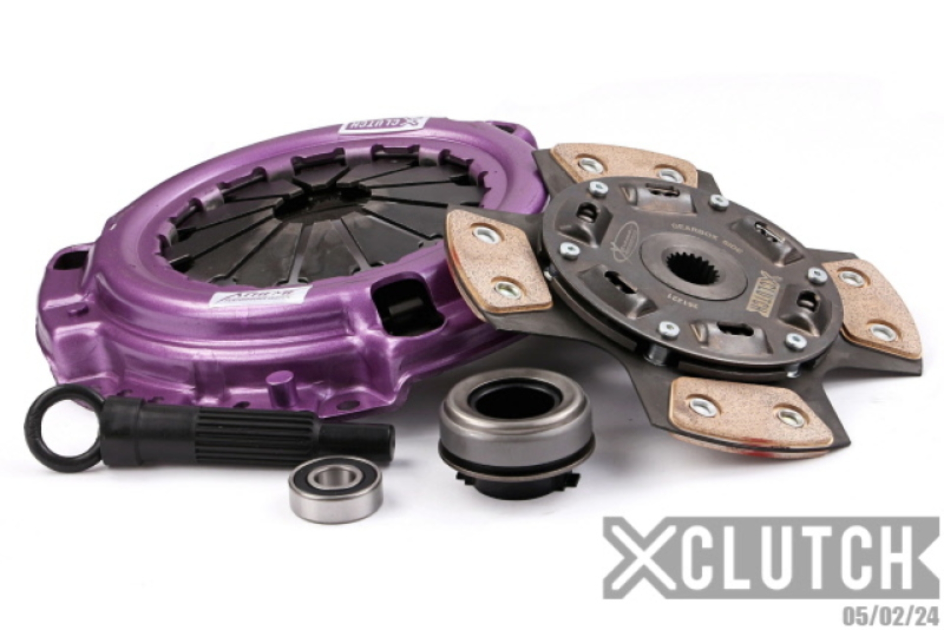 Picture of XClutch 92-95 Mazda MX-3 Base 1.6L Stage 2 Sprung Ceramic Clutch Kit