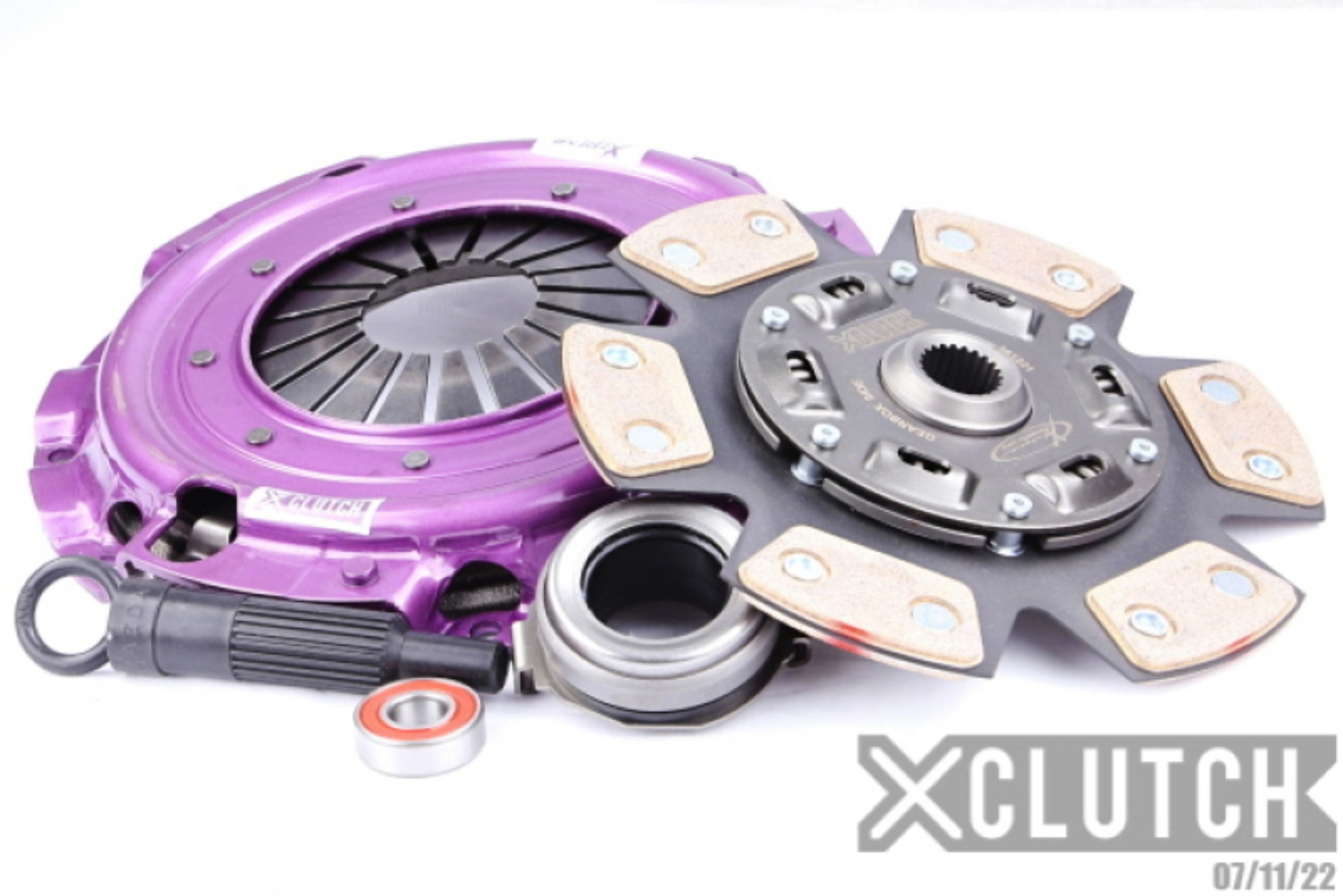 Picture of XClutch 89-92 Ford Probe GL 2.2L Stage 2R Extra HD Sprung Ceramic Clutch Kit