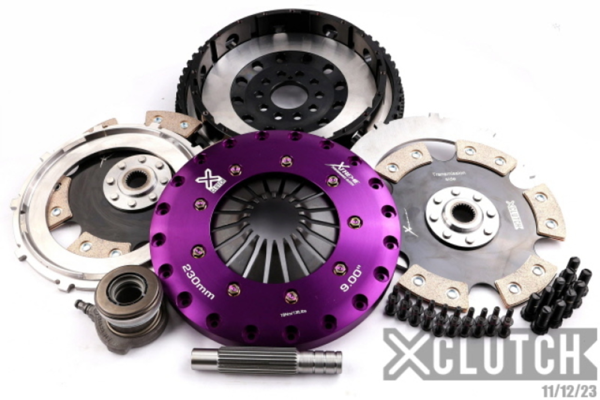 Picture of XClutch 05-07 Volvo S40 T5 2.5L 9in Twin Solid Ceramic Clutch Kit