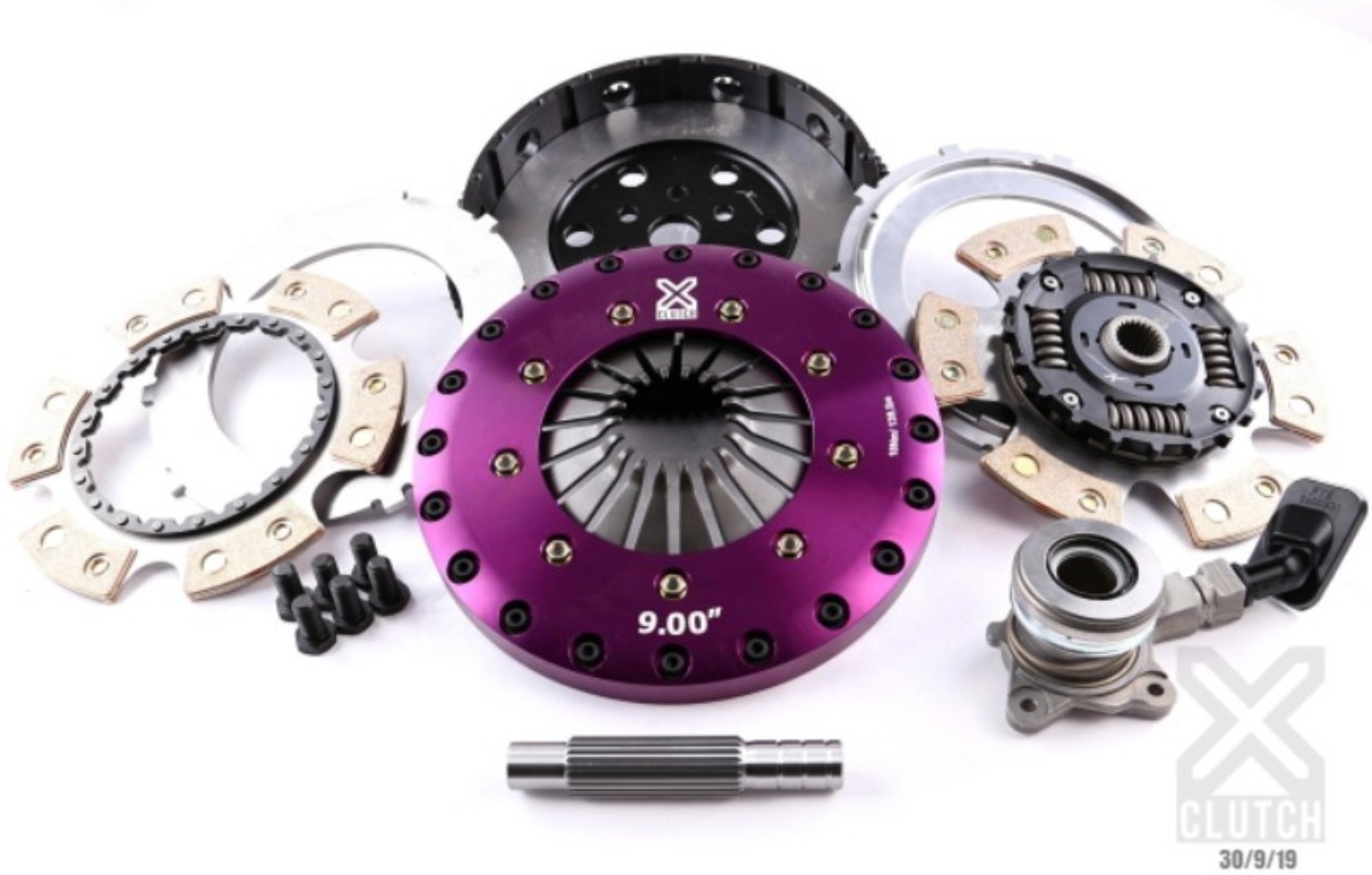 Picture of XClutch 13-18 Ford Focus ST 2.0L 9in Twin Sprung Ceramic Clutch Kit