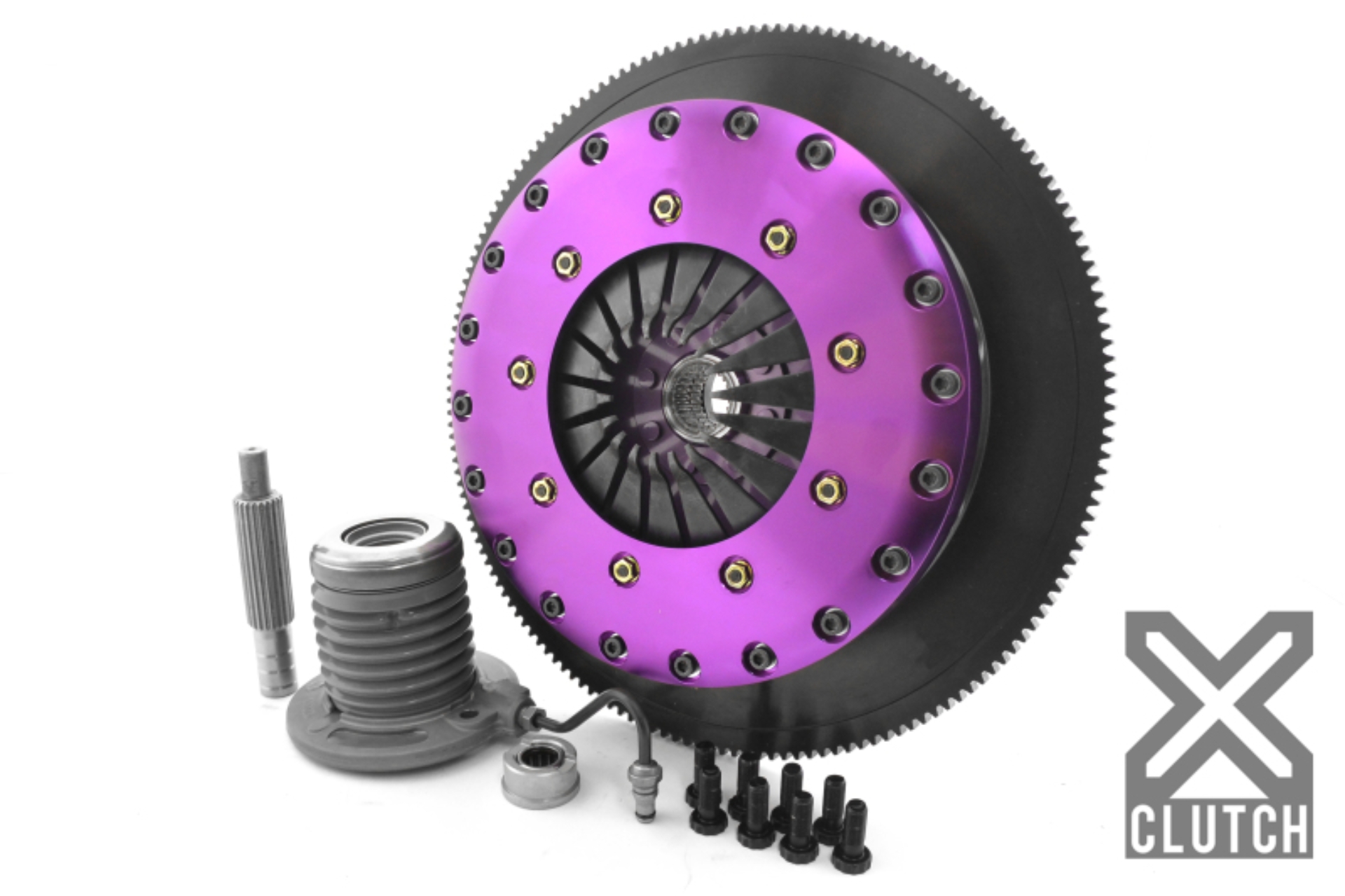 Picture of XClutch 07-12 Ford Mustang Shelby GT500 5.4L 9in Twin Solid Ceramic Clutch Kit