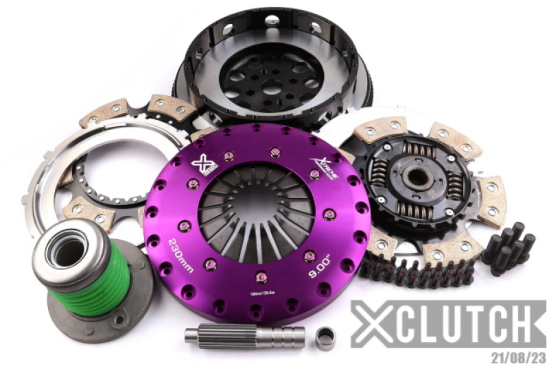 Picture of XCLUTCH XCL Clutch-9in Twin Sprung Ceramic Clutch Kits - XKFD23697-2B