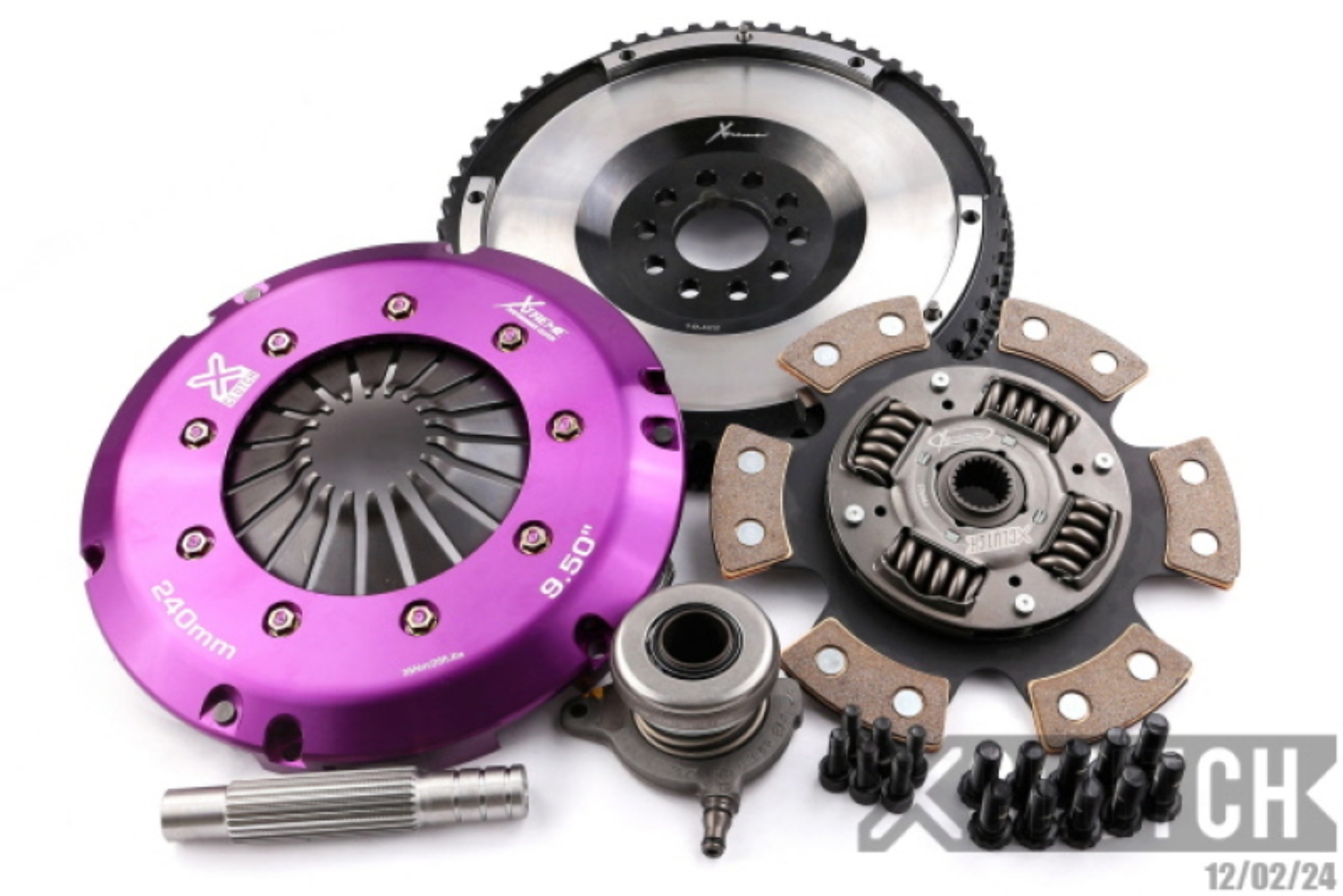 Picture of XClutch 04-07 Volvo V70 R 2.5L Stage 2R Extra HD Sprung Ceramic Clutch Kit
