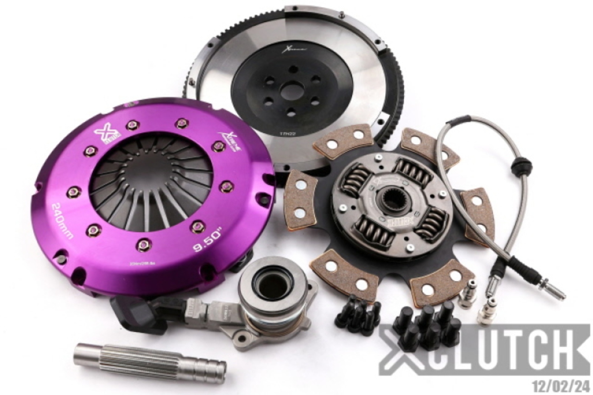 Picture of XClutch 13-18 Ford Focus ST 2.0L Stage 2R Extra HD Sprung Ceramic Clutch Kit