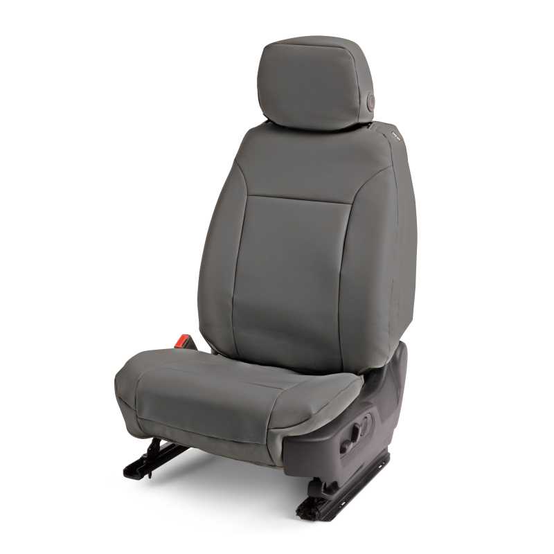 Picture of Covercraft 17-22 Ford F250/F350/F450/F550 Leatherette PrecisionFit Front Row Seat Covers - Stone