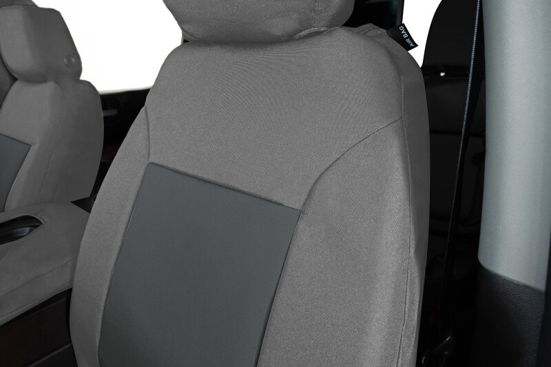 Picture of Covercraft 12-16 Ford F250-F350-F450-F550 Endura PrecisionFit Front Row Seat Covers -Silver/Charcoal
