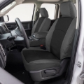 Picture of Covercraft 21-24 Chevy Tahoe/ Endura PrecisionFit Custom Third Row Seat Covers - Black/Charcoal