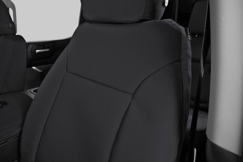 Picture of Covercraft 17-22 Ford F250/F350/F450/F550 Endura PrecisionFit Front Row Seat Covers - Blk/Blk
